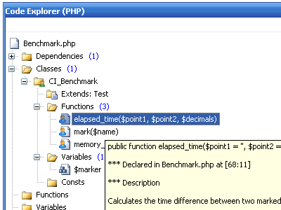 PHP Designer screenshot